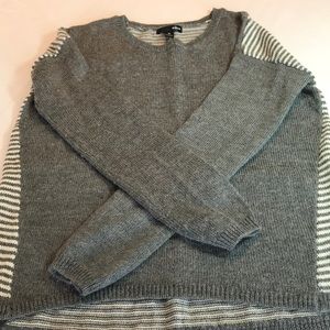 Aqua women’s striped sweater size small